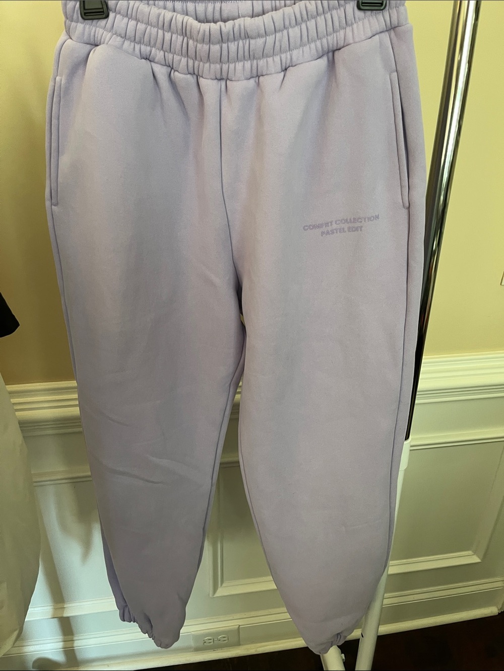 Comfort Collection Lavender Jogger Pants for Women